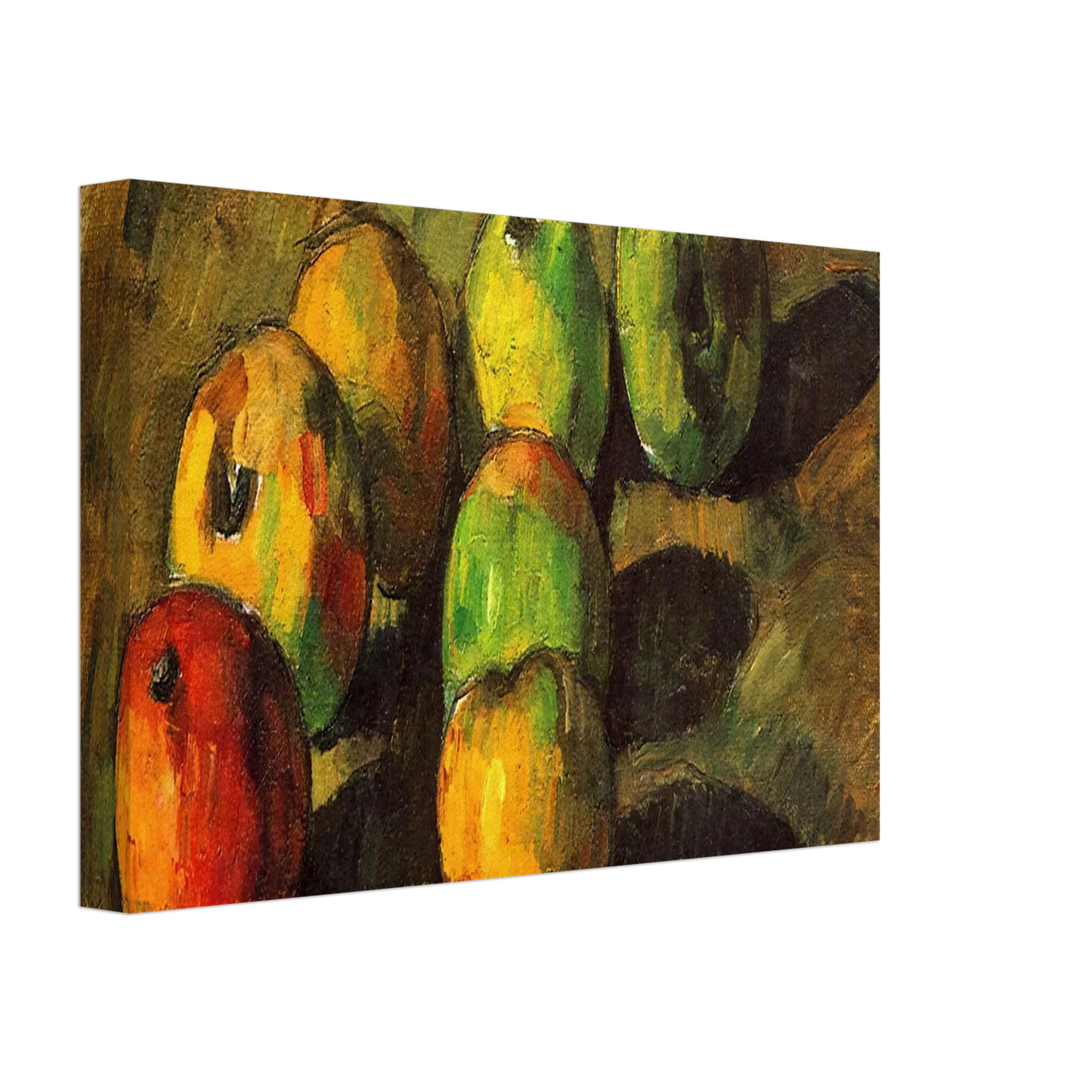 Paul Cezanne - Still life with seven apples Canvas - 40x60 cm / 16x24 inches-canvas