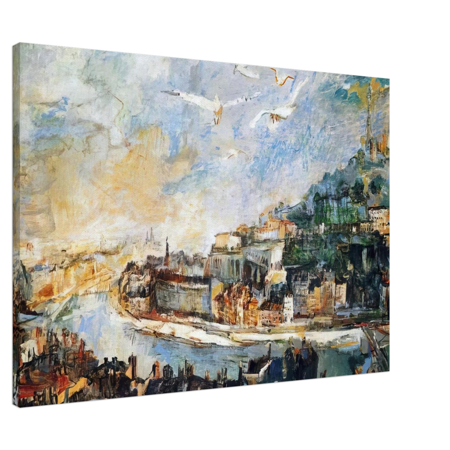 OSKAR KOKOSCHKA - NOT_DETECTED_235882 Canvas - 20x30 cm / 8x12 inches-canvas
