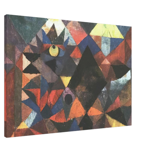 Paul Klee - THE LIGHT AND SO MUCH ELSE 1931 Canvas - 20x30 cm / 8x12 inches-canvas