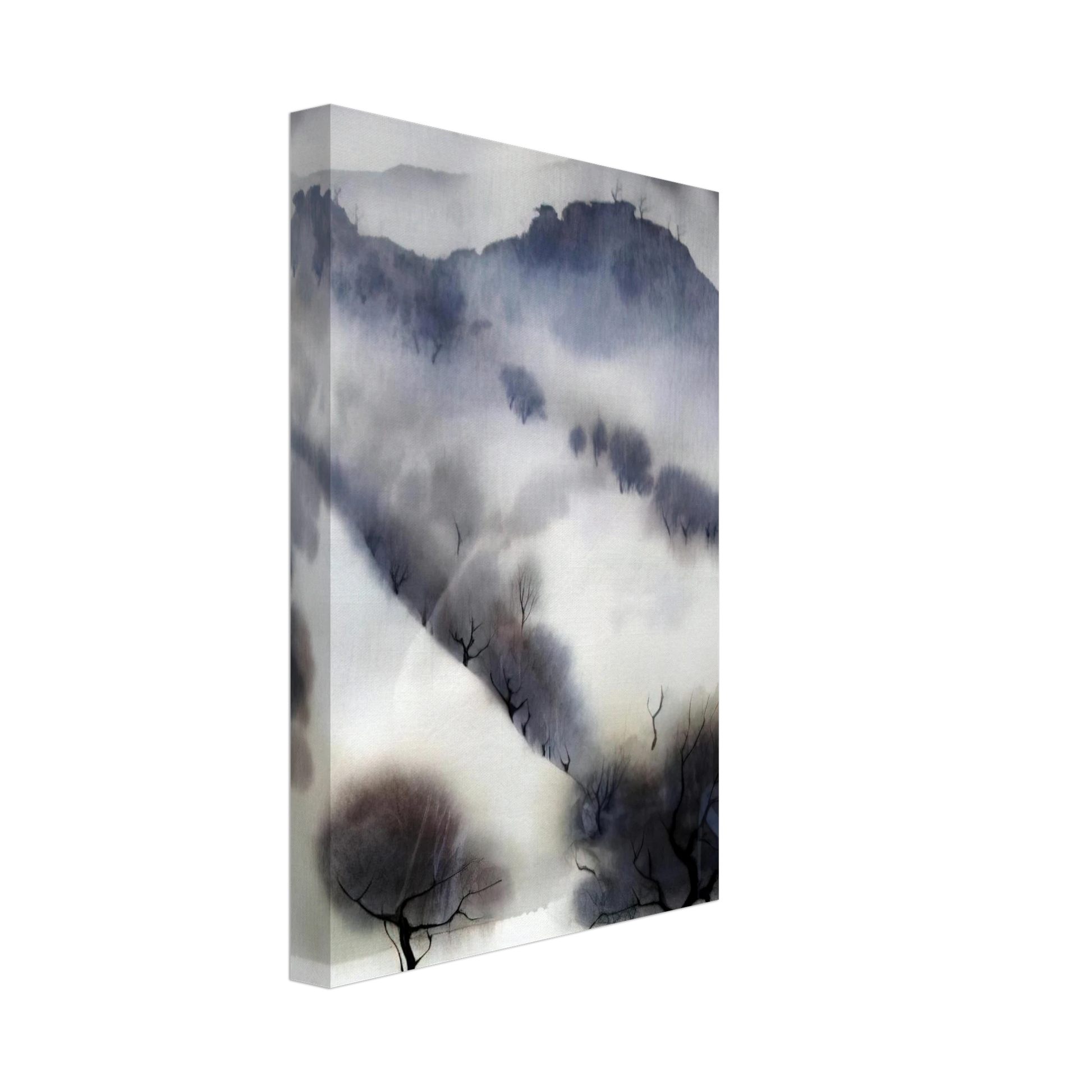 Eyvind Earle - California landscape Canvas - 40x60 cm / 16x24 inches-canvas