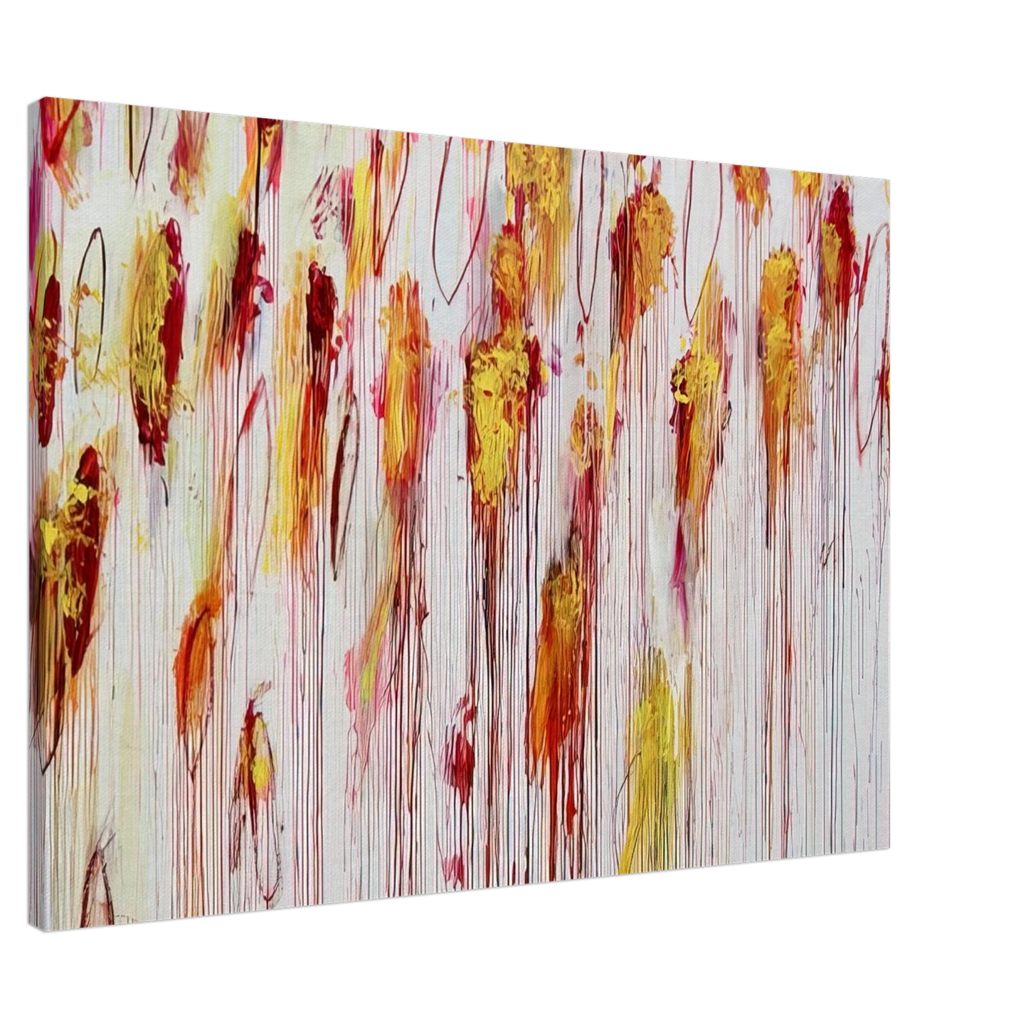 Cy Twombly - Lepanto, Part VIII Canvas - 20x30 cm / 8x12 inches-canvas