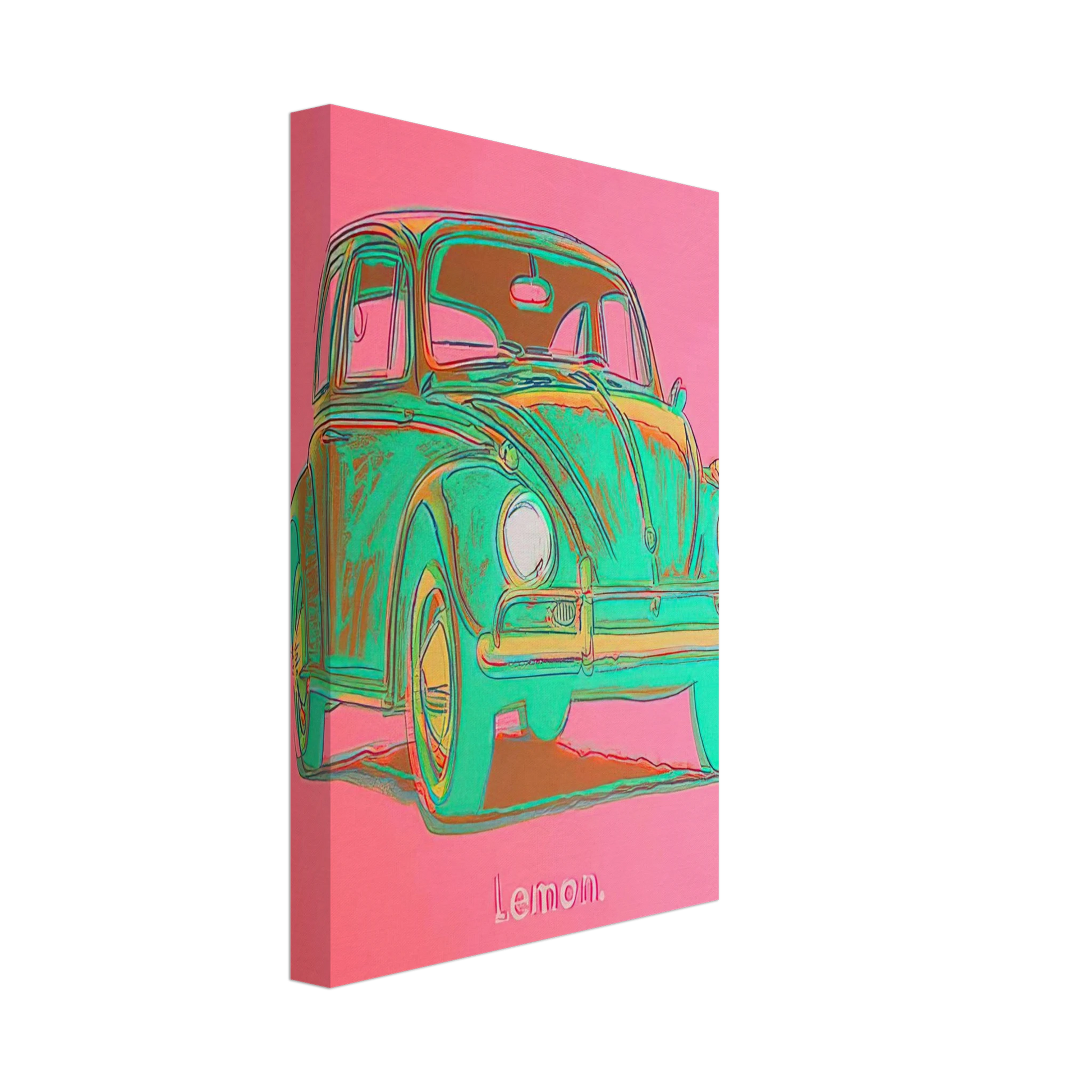 Andy Warhol - Volkswagen Canvas - 70x100 cm / 28x40 inches-canvas