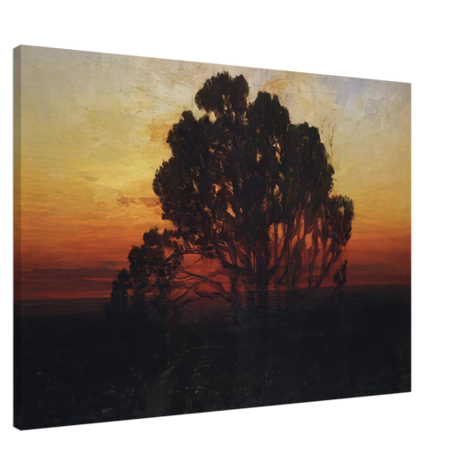 Arkhyp Kuindzhi - Evening Canvas - 20x30 cm / 8x12 inches-canvas