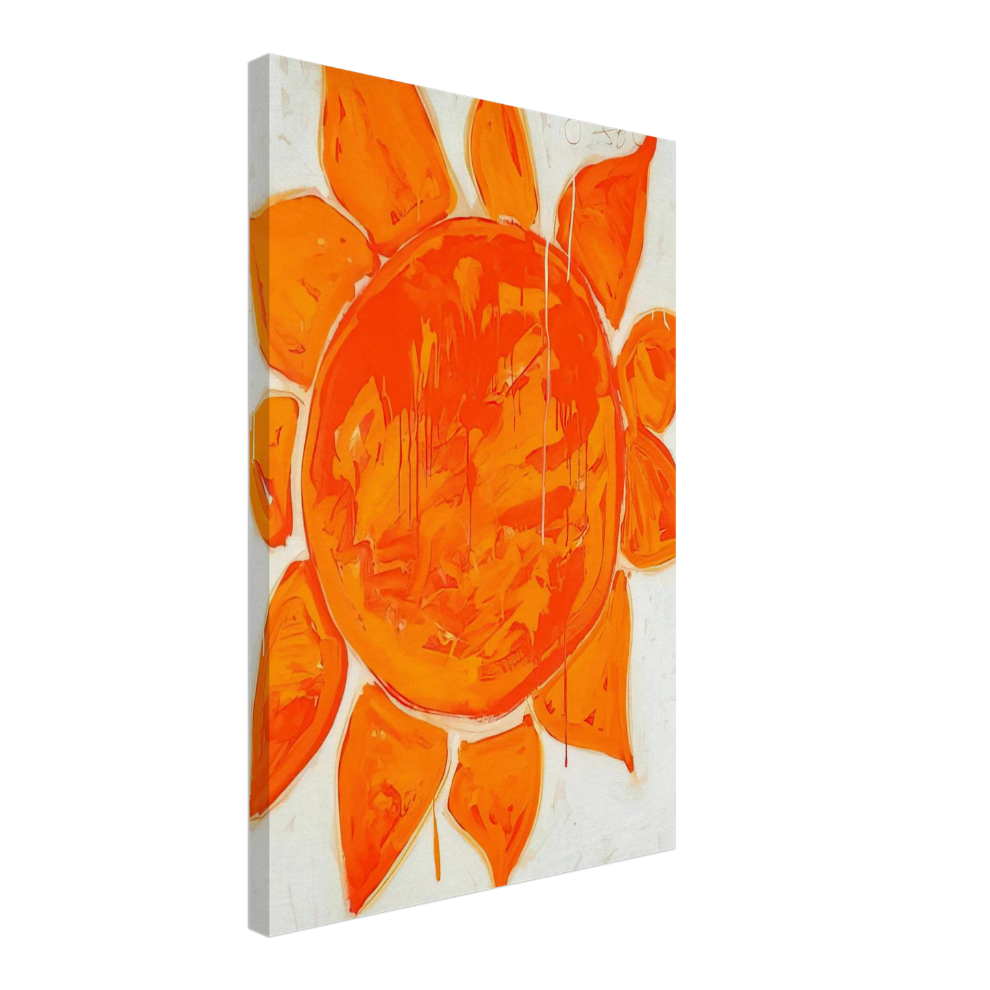 Mario Schifano - O sole mio! - 1979 Canvas - 40x60 cm / 16x24 inches-canvas