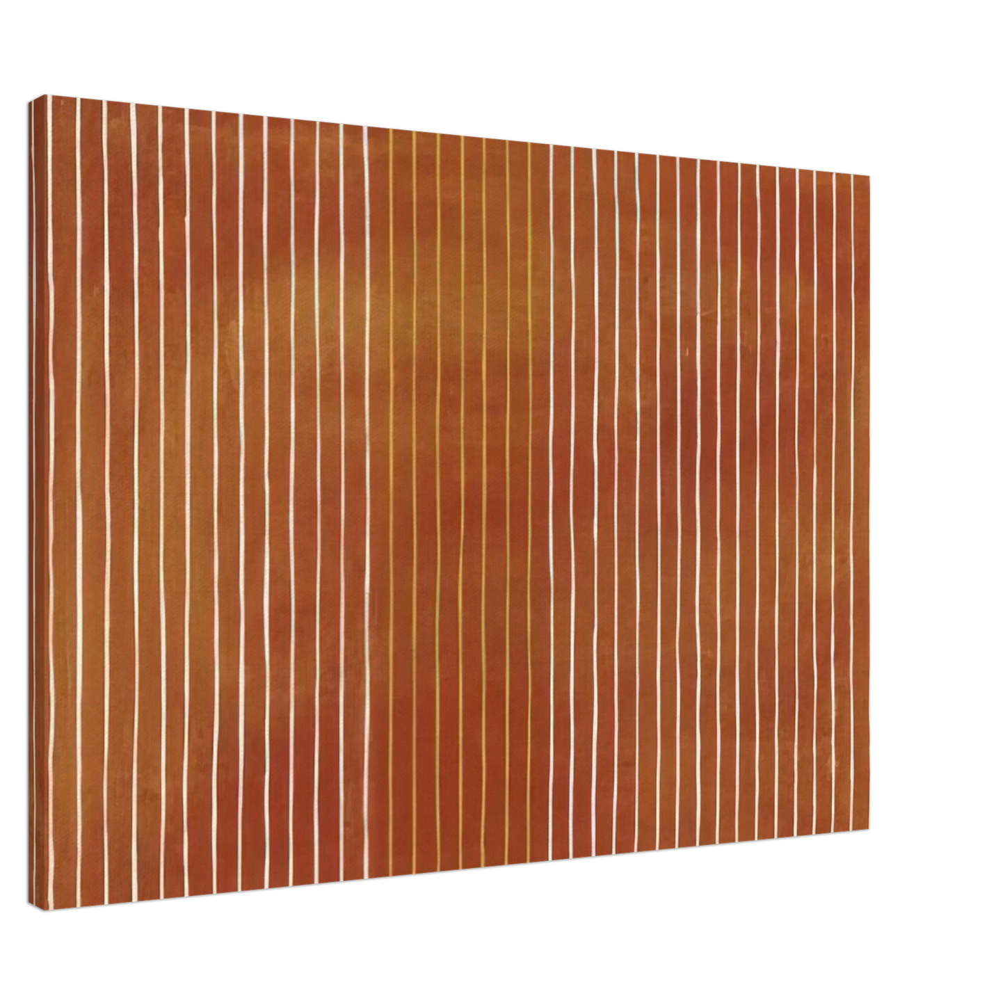 Gene Davis - Pumpkin - 1959 Canvas - 20x30 cm / 8x12 inches-canvas