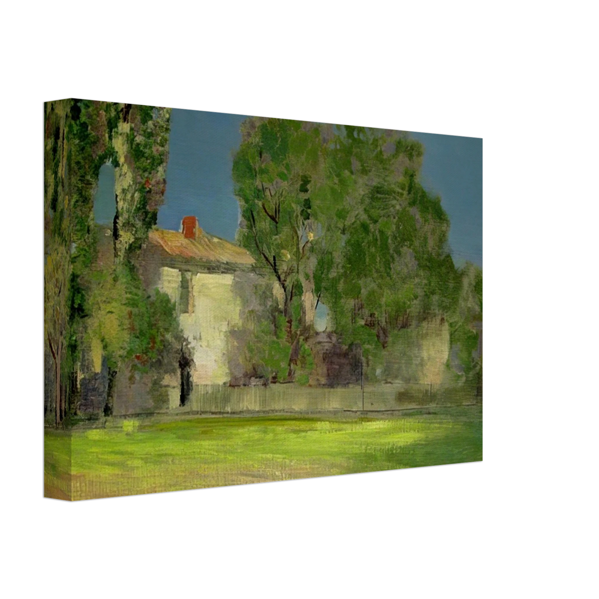 Odilon Redon - PEYRLEBADE 1888 Canvas - 40x60 cm / 16x24 inches-canvas