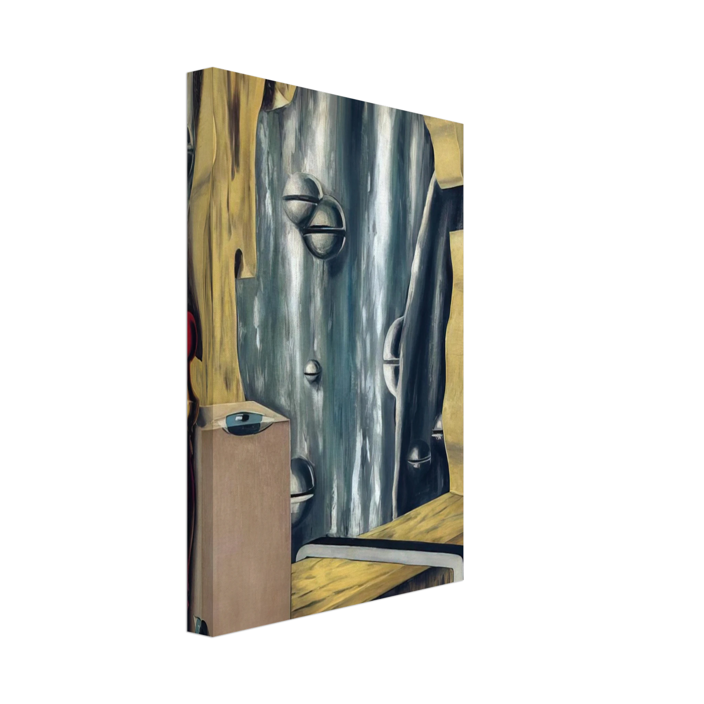 Rene Magritte - THE SILVER GAP 1926 Canvas - 70x100 cm / 28x40 inches-canvas