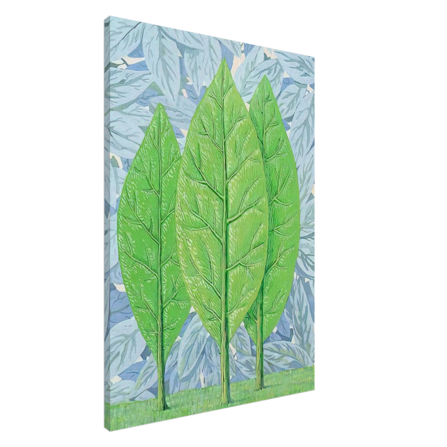 Rene Magritte - THE GOOD SEASON 1961 Canvas - 20x30 cm / 8x12 inches-canvas