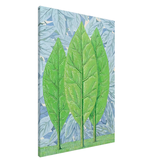 Rene Magritte - THE GOOD SEASON 1961 Canvas - 20x30 cm / 8x12 inches-canvas