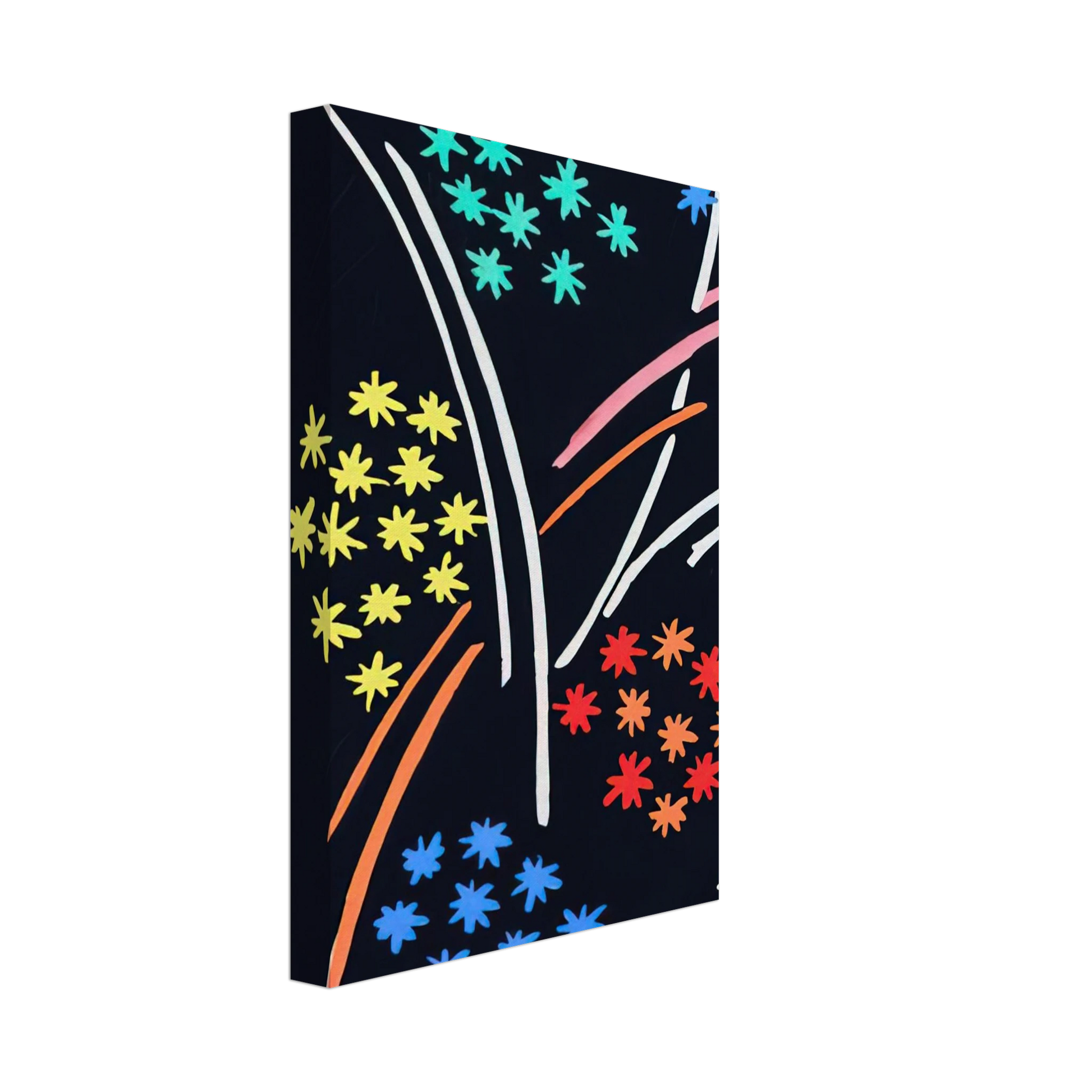 Sonia Delaunay - COMPOSITION 35 Canvas - 70x100 cm / 28x40 inches-canvas