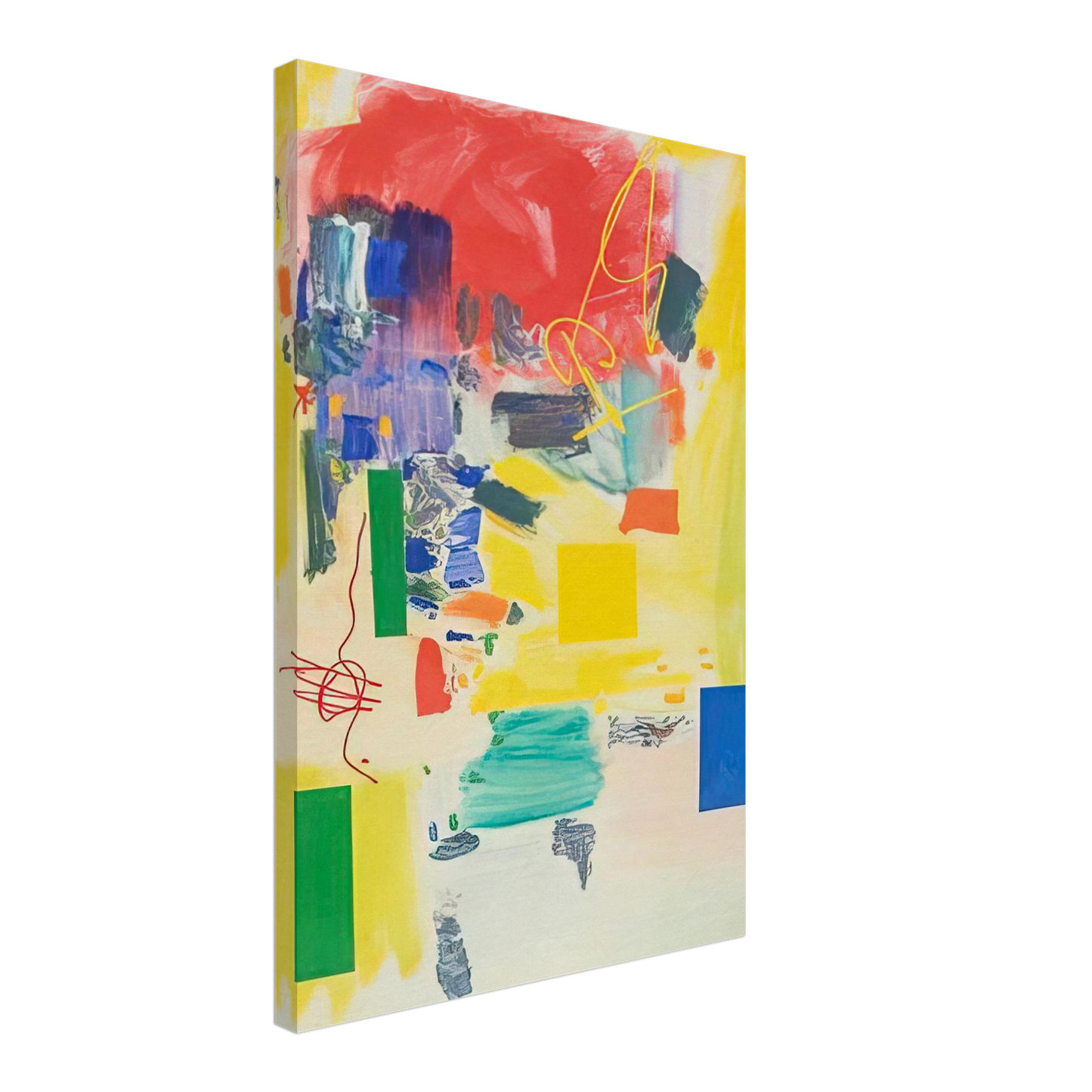 Hans Hofmann - Golden Splendor Canvas - 40x60 cm / 16x24 inches-canvas
