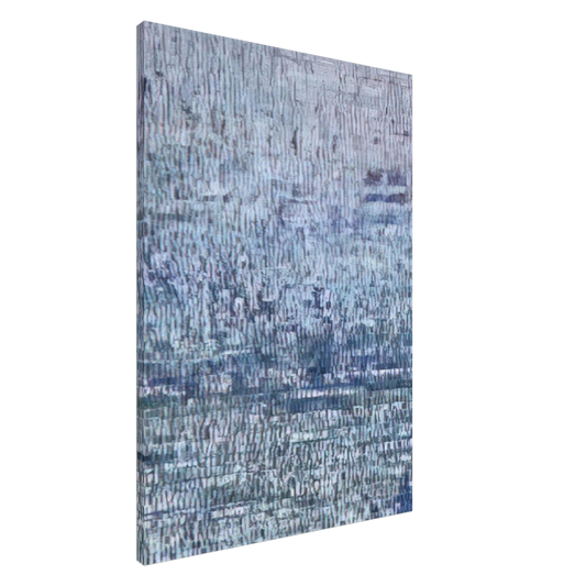 Maria Helena Vieira da Silva - Liberte - Tachisme Canvas - 20x30 cm / 8x12 inches-canvas