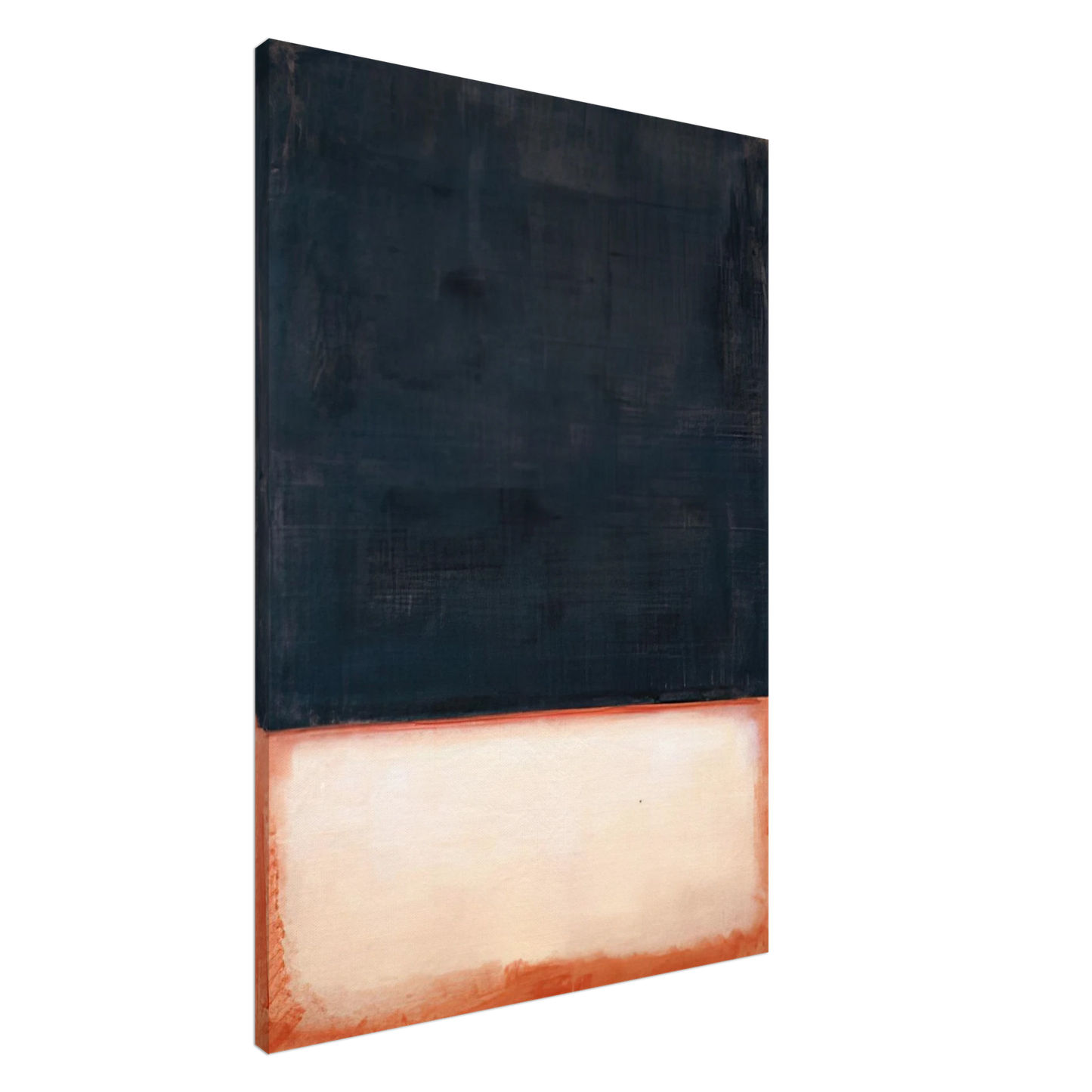 Mark Rothko - No. 7 Dark Over Light - 1954 Canvas - 20x30 cm / 8x12 inches-canvas