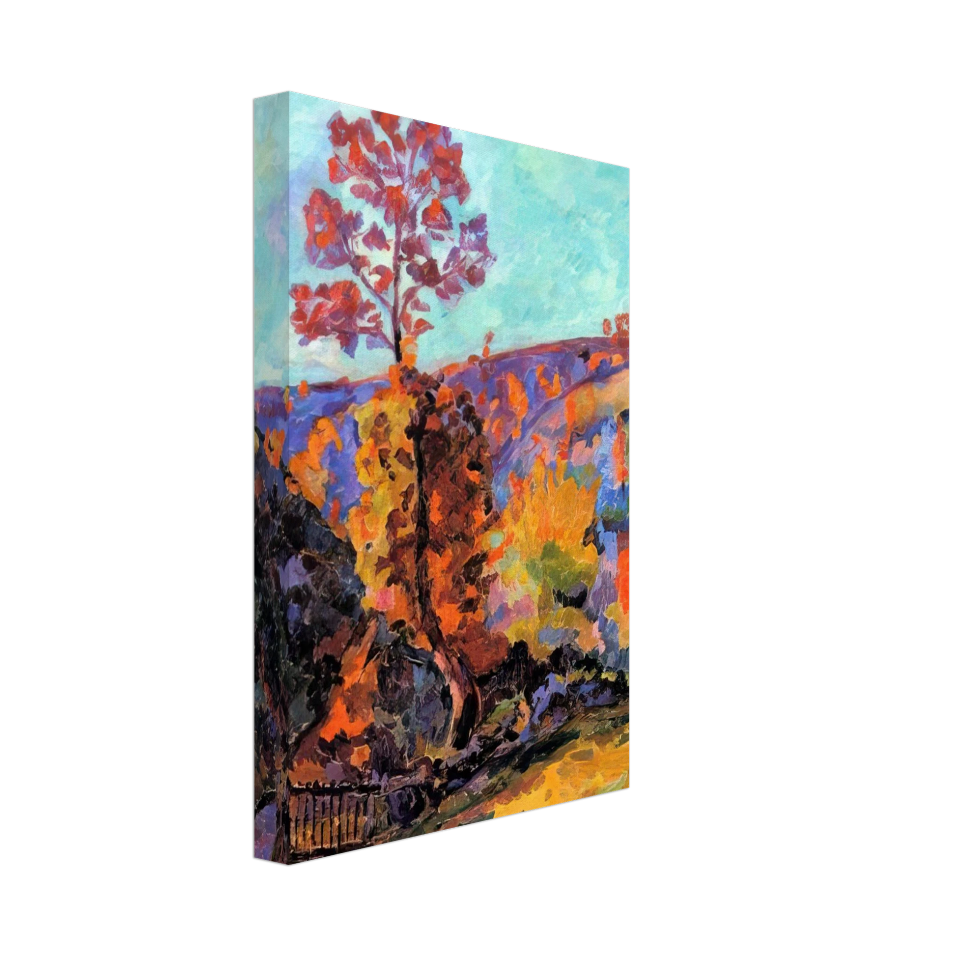 Armand Guillaumin - Paysage a Crozant - 1917 Canvas - 70x100 cm / 28x40 inches-canvas