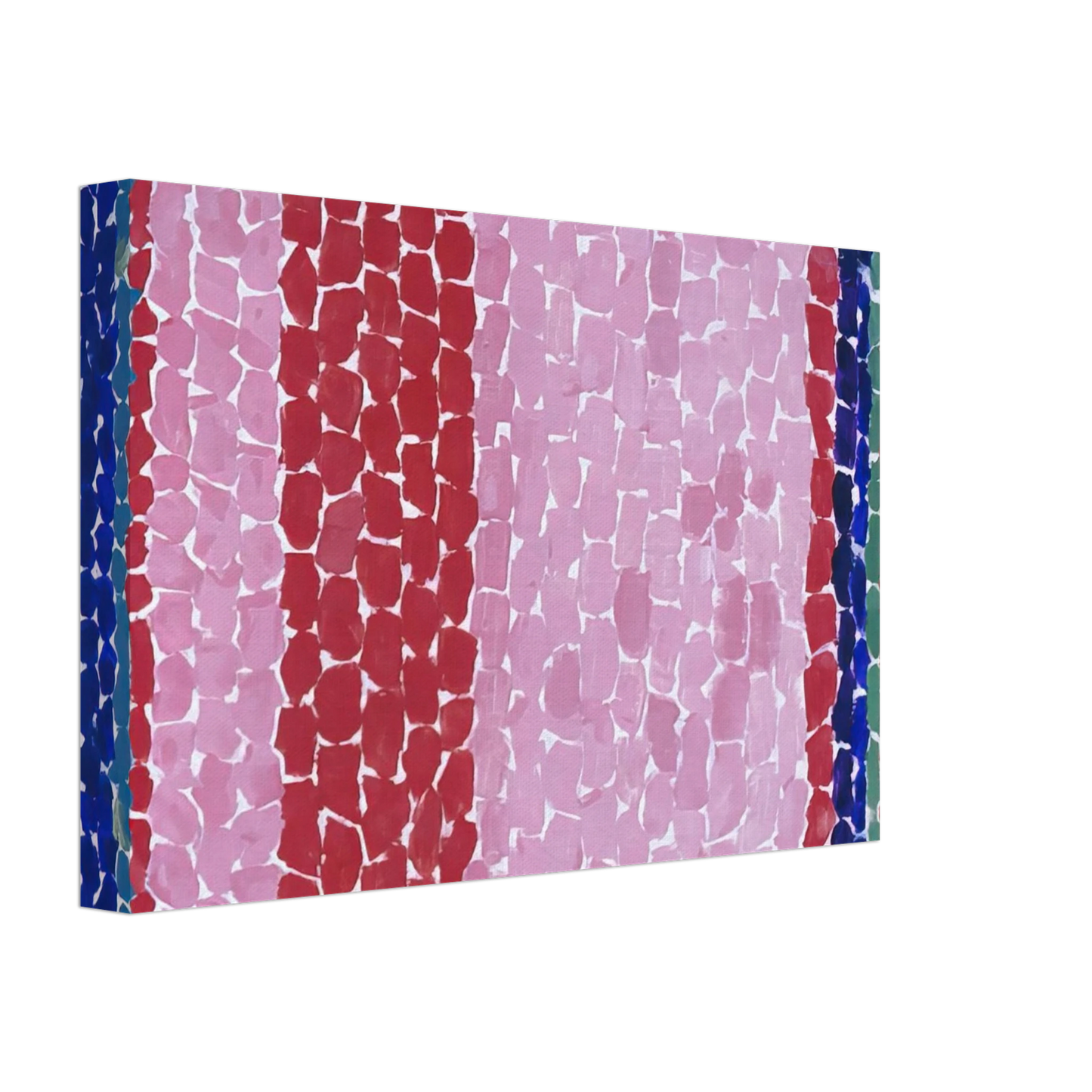 Alma Woodsey Thomas - A GLIMPSE OF MARS 1969 Canvas - 70x100 cm / 28x40 inches-canvas