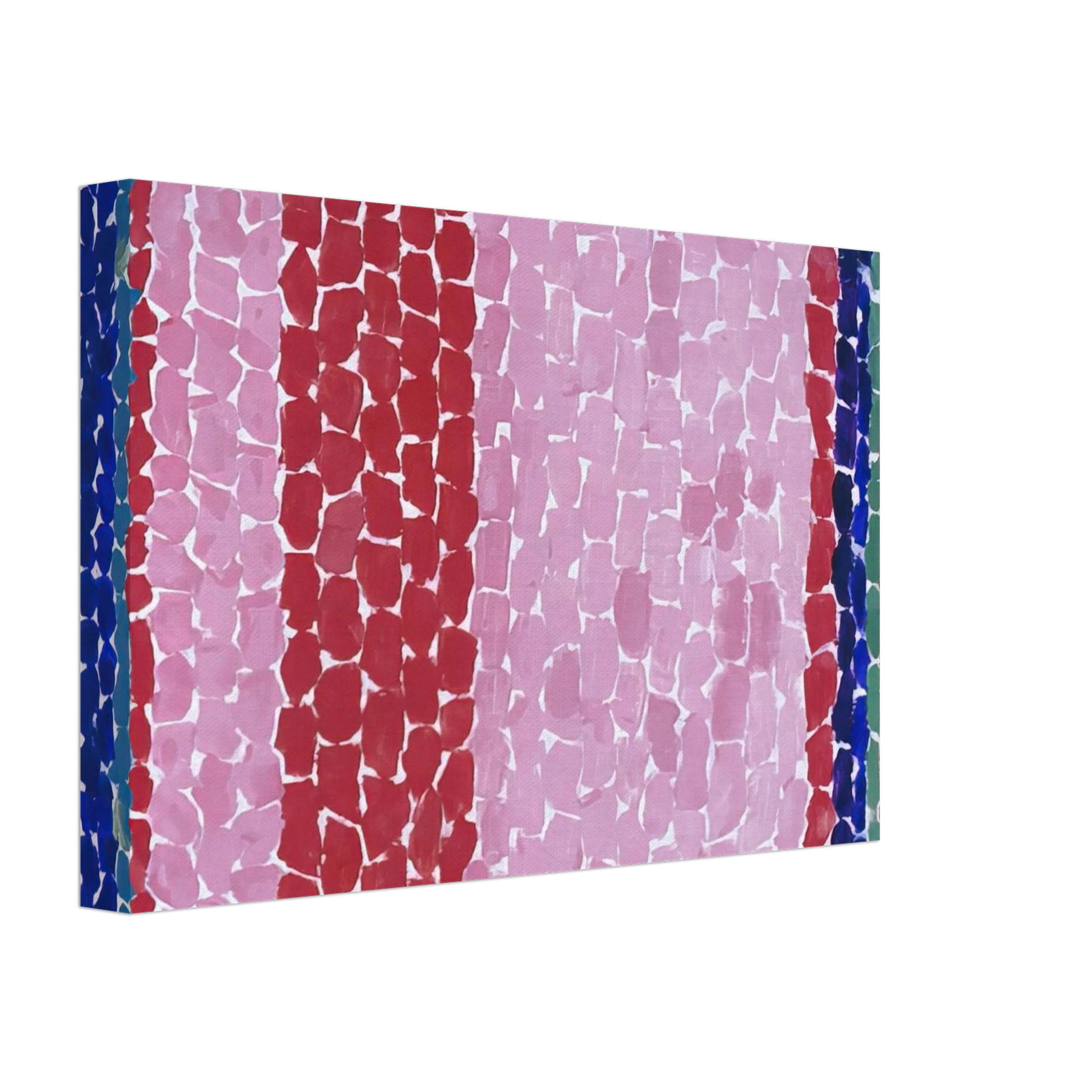 Alma Woodsey Thomas - A GLIMPSE OF MARS 1969 Canvas - 70x100 cm / 28x40 inches-canvas