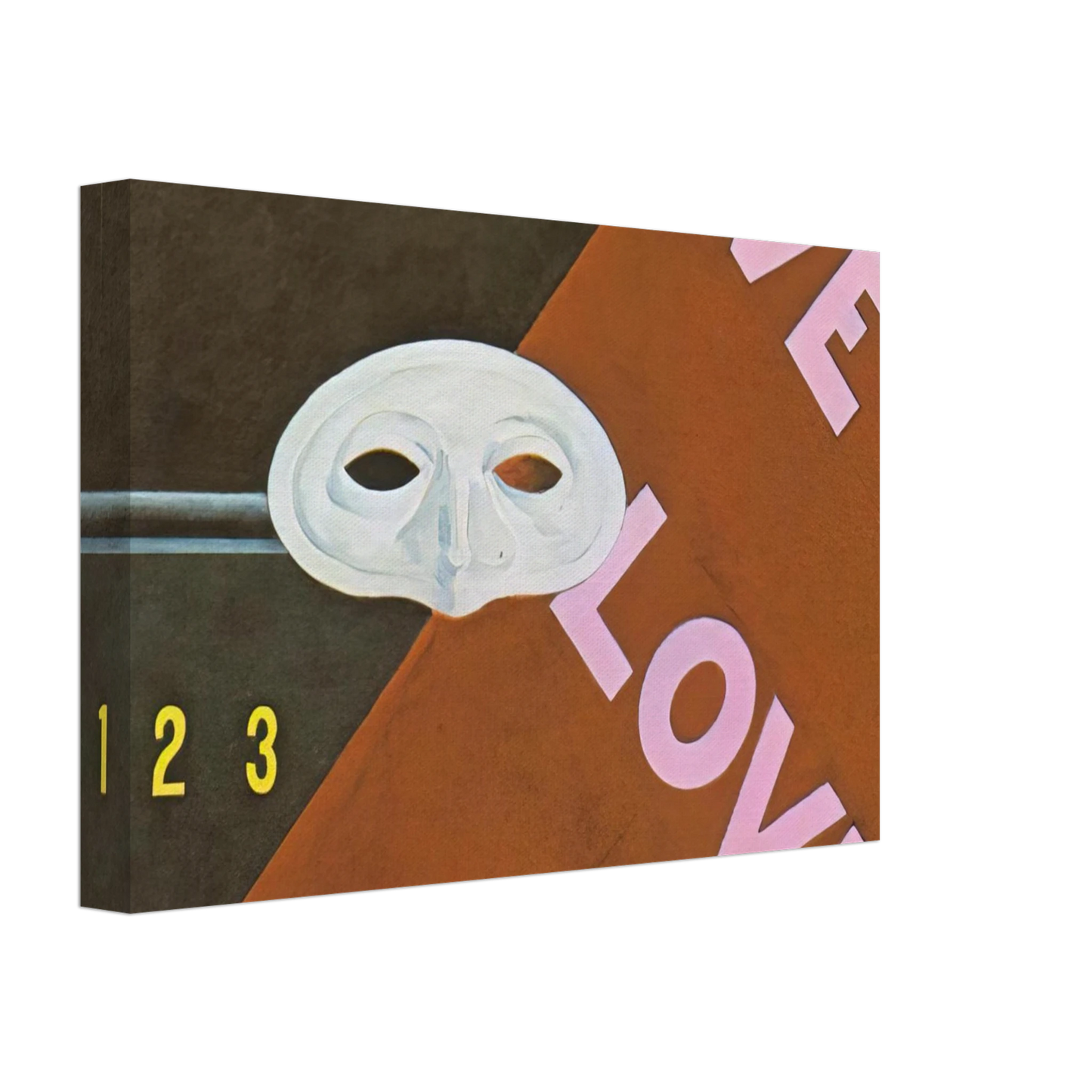 Charles Demuth - Love, Love, Love Gertrude Stein - 1928 Canvas - 70x100 cm / 28x40 inches-canvas