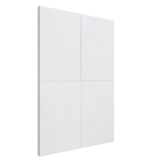 Robert Rauschenberg - WHITE PAINTING FOUR PANEL 1951 Canvas - 20x30 cm / 8x12 inches-canvas