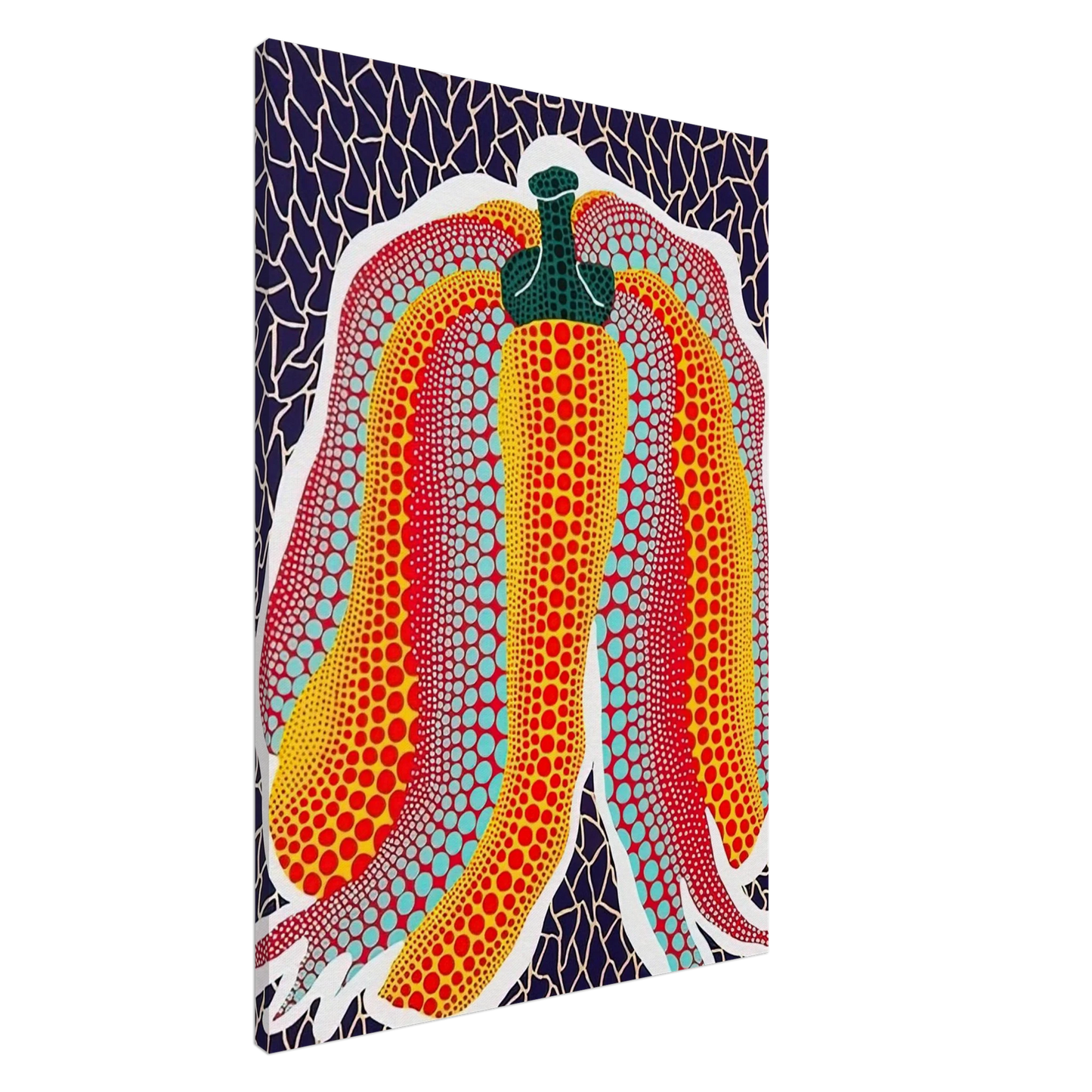 Yayoi Kusama - PUMPKIN 1990 Canvas - 20x30 cm / 8x12 inches-canvas