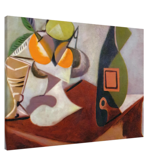 Pablo Picasso - Still life with lemon and oranges Canvas - 20x30 cm / 8x12 inches-canvas