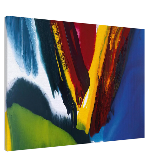 Paul Jenkins - Phenomena Intervening Mantle - 2006 Canvas - 20x30 cm / 8x12 inches-canvas