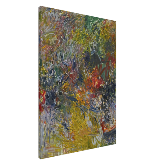 Milton Resnick - ROSELAND 1959 Canvas - 20x30 cm / 8x12 inches-canvas