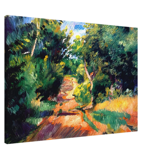 Pierre-Auguste Renoir - Landscape Near Varengeville Canvas - 20x30 cm / 8x12 inches-canvas