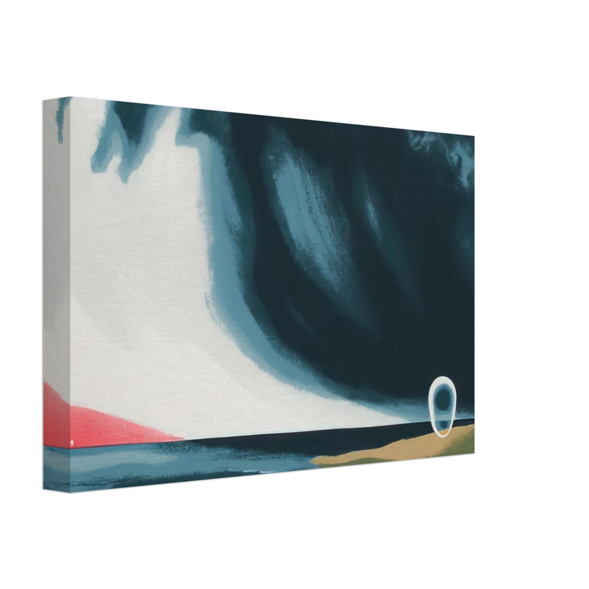 Clarence Holbrook Carter - Eschatos 23 - 1977 Canvas - 70x100 cm / 28x40 inches-canvas