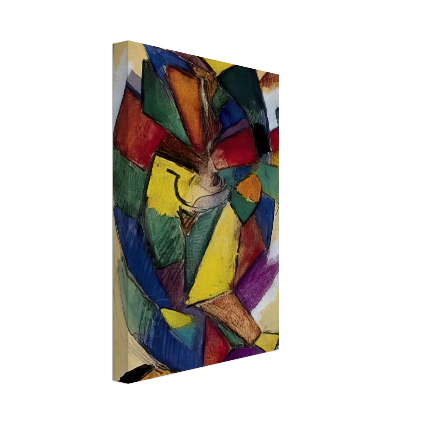 Morgan Russell - Synchromy - Synchromism Canvas - 40x60 cm / 16x24 inches-canvas