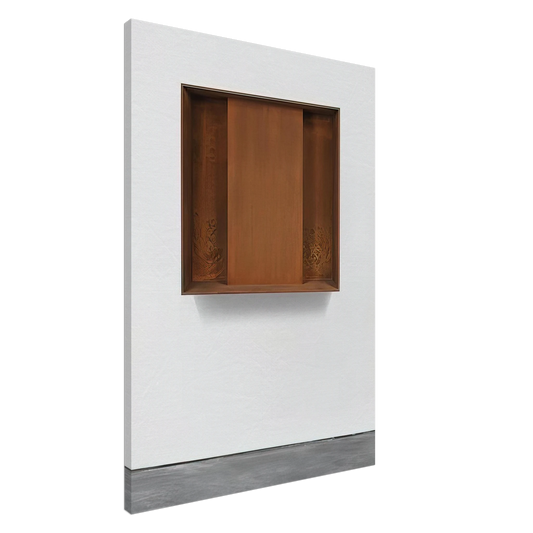 Donald Judd - Untitled JUDDO0510 - 1989 Canvas - 20x30 cm / 8x12 inches-canvas