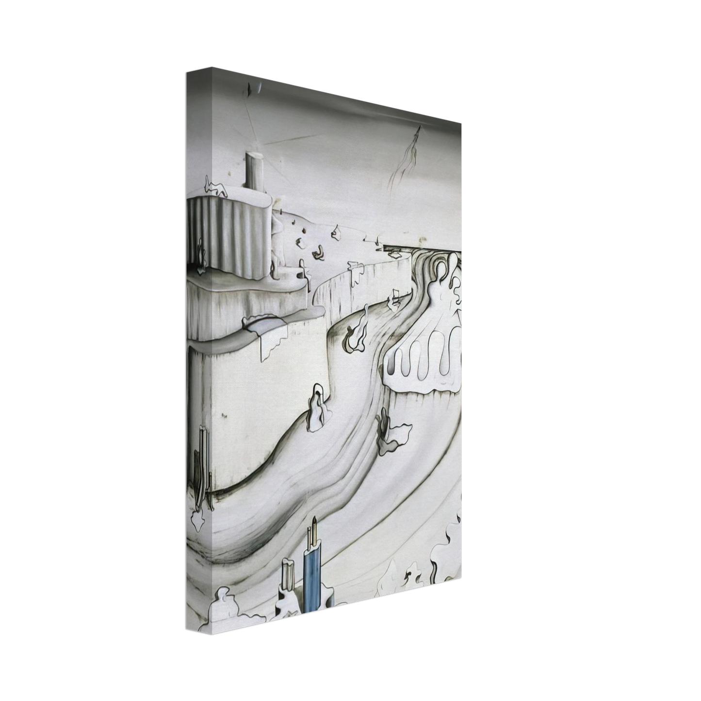 Yves Tanguy - Promontory Palace Canvas - 40x60 cm / 16x24 inches-canvas