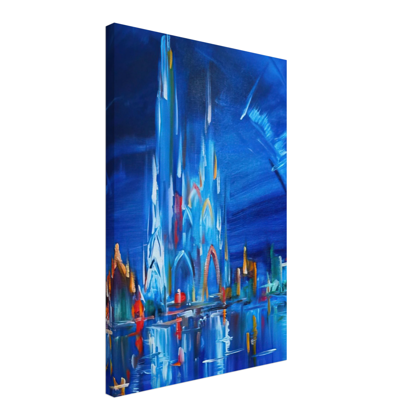 Konrad Zuse - Consciousness Canvas - 70x100 cm / 28x40 inches-canvas