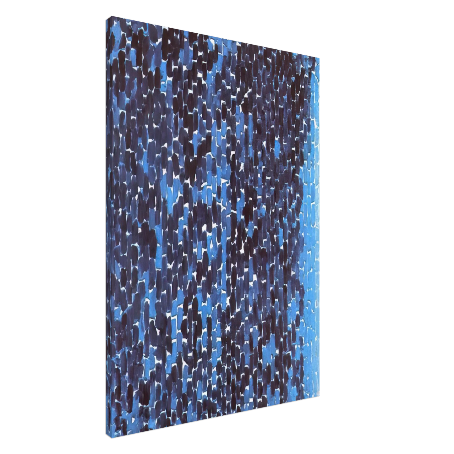 Alma Woodsey Thomas - NEW GALAXY 1970 Canvas - 20x30 cm / 8x12 inches-canvas