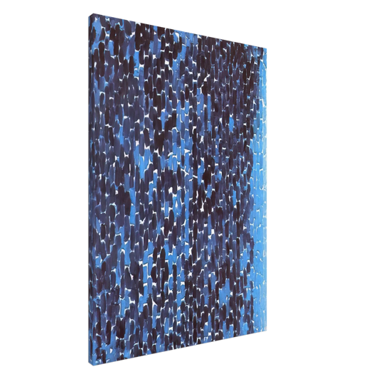 Alma Woodsey Thomas - NEW GALAXY 1970 Canvas - 20x30 cm / 8x12 inches-canvas