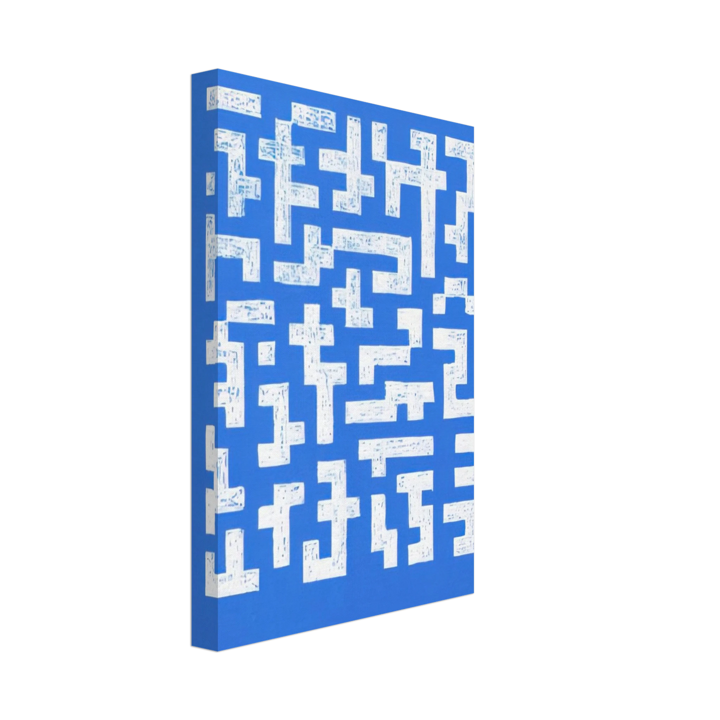 Anni Albers - DOUBLE IMPRESSION IV 1978 Canvas - 70x100 cm / 28x40 inches-canvas