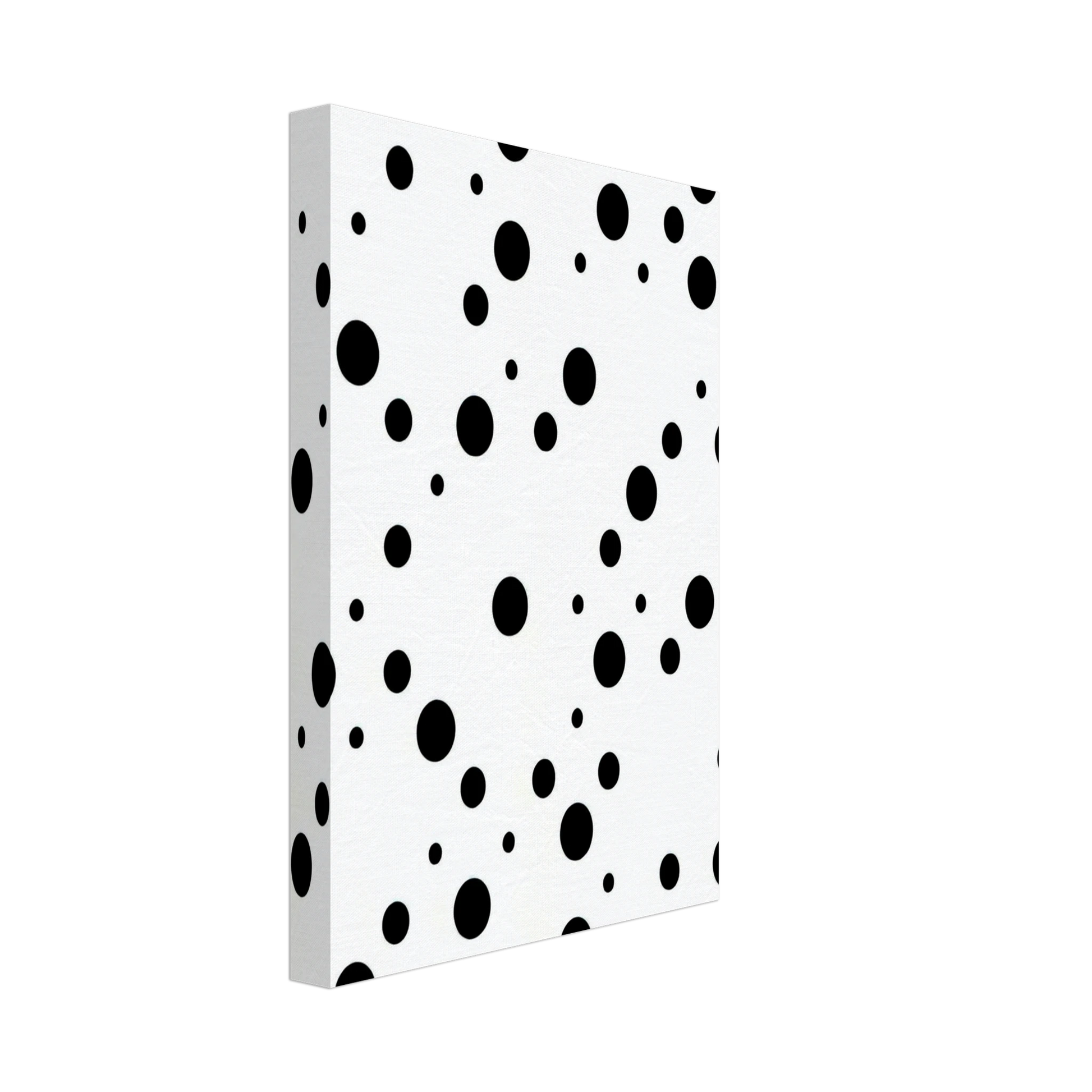 Bridget Riley - WHITE DISKS 1 Canvas - 40x60 cm / 16x24 inches-canvas