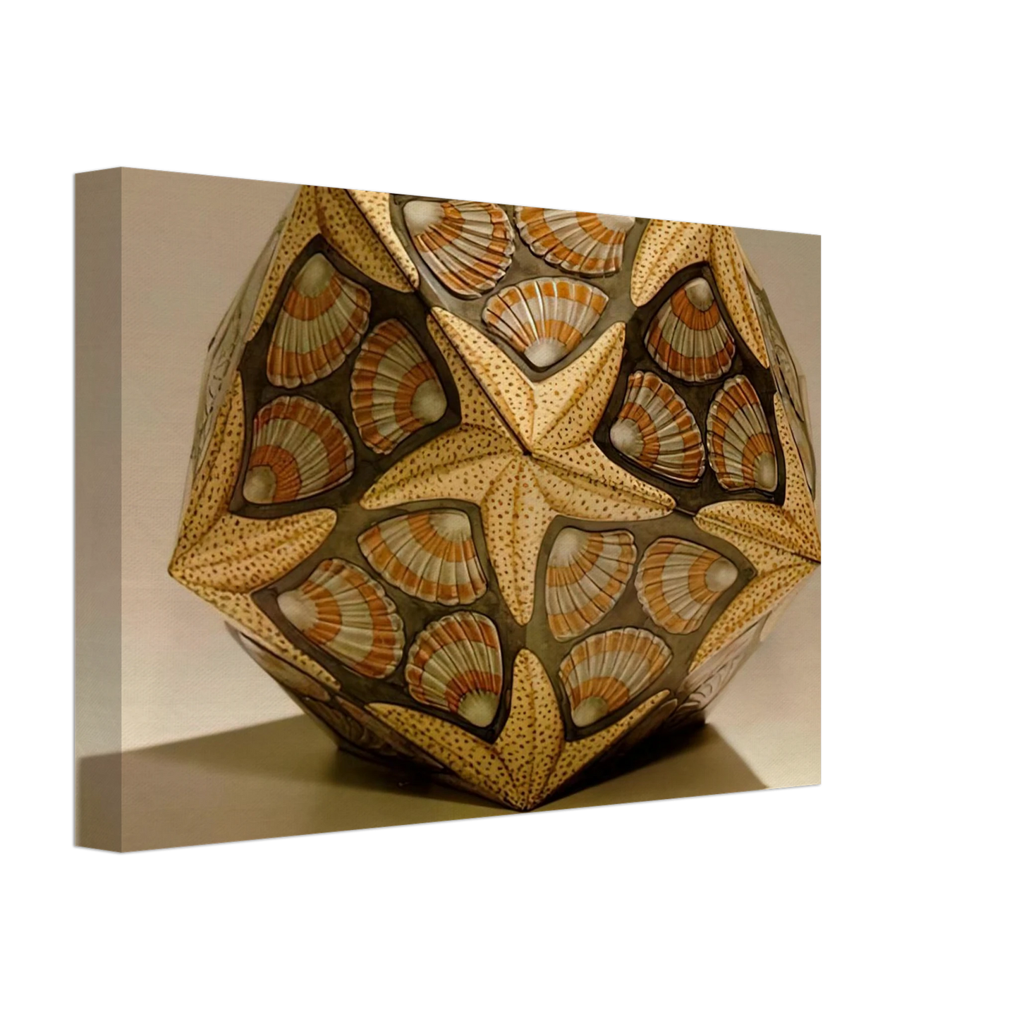 MC Escher - VERBLIFE TIN Canvas - 40x60 cm / 16x24 inches-canvas