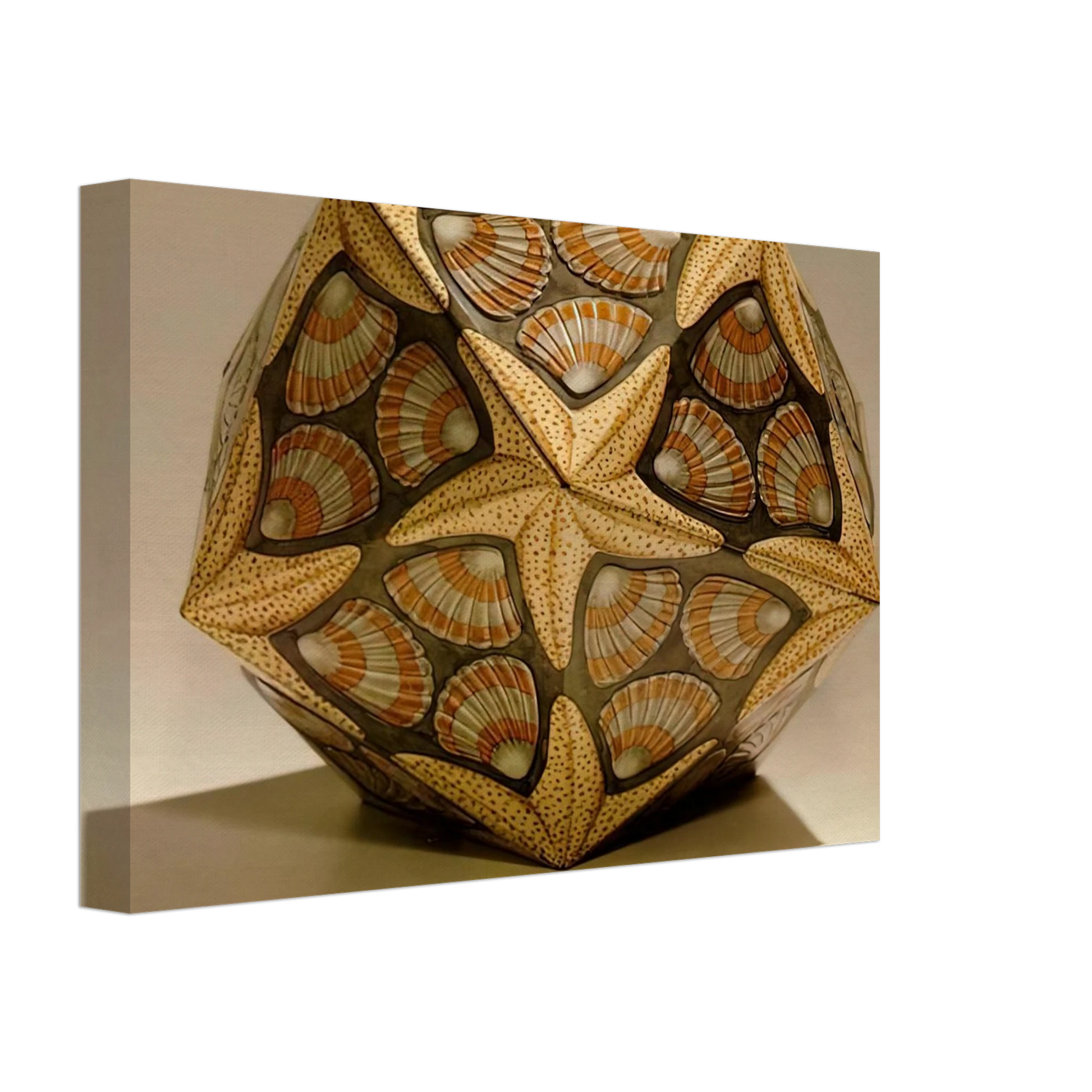 MC Escher - VERBLIFE TIN Canvas - 40x60 cm / 16x24 inches-canvas