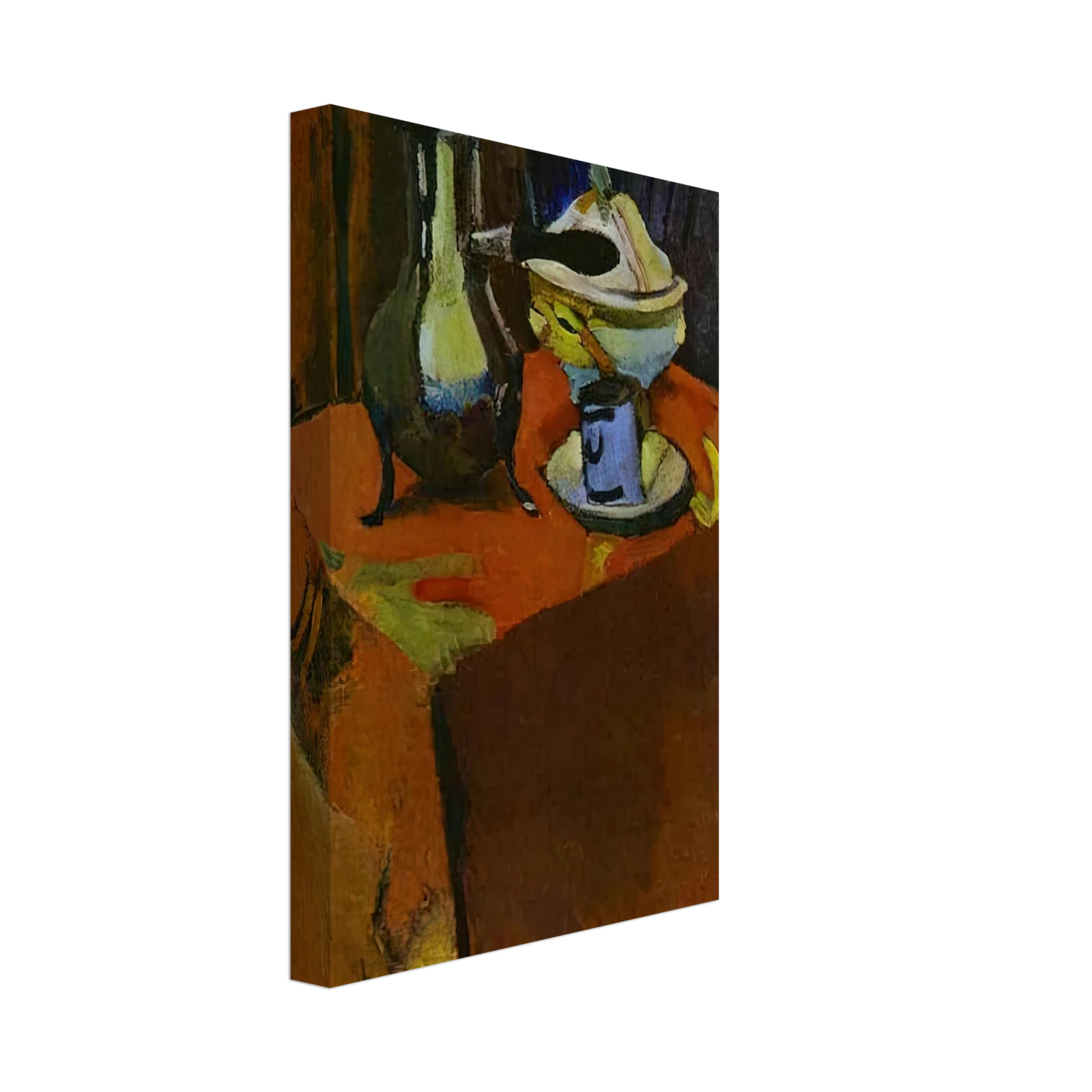 Henri Matisse - DISHES ON A TABLE 1900 Canvas - 70x100 cm / 28x40 inches-canvas