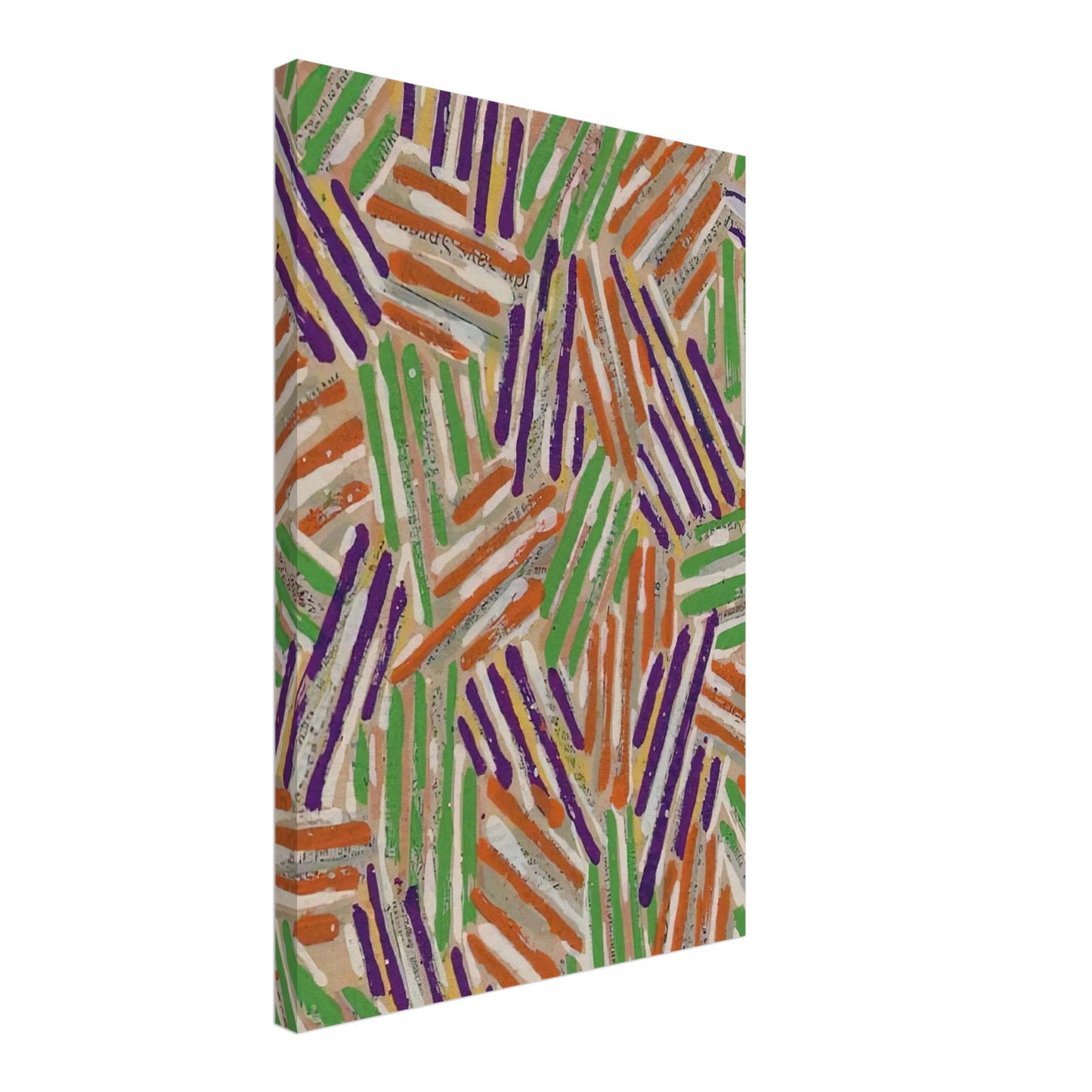 Jasper Johns - UNTITLED ULAE S13 Canvas - 70x100 cm / 28x40 inches-canvas