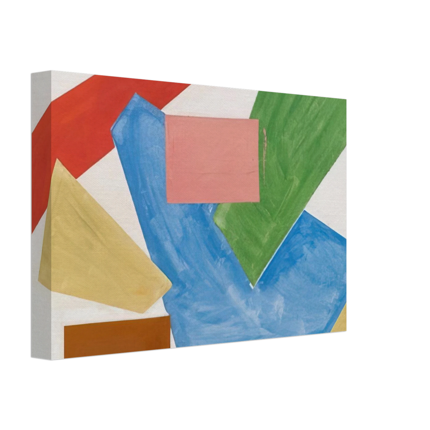 Hans Hofmann - Abstraction in White Canvas - 40x60 cm / 16x24 inches-canvas