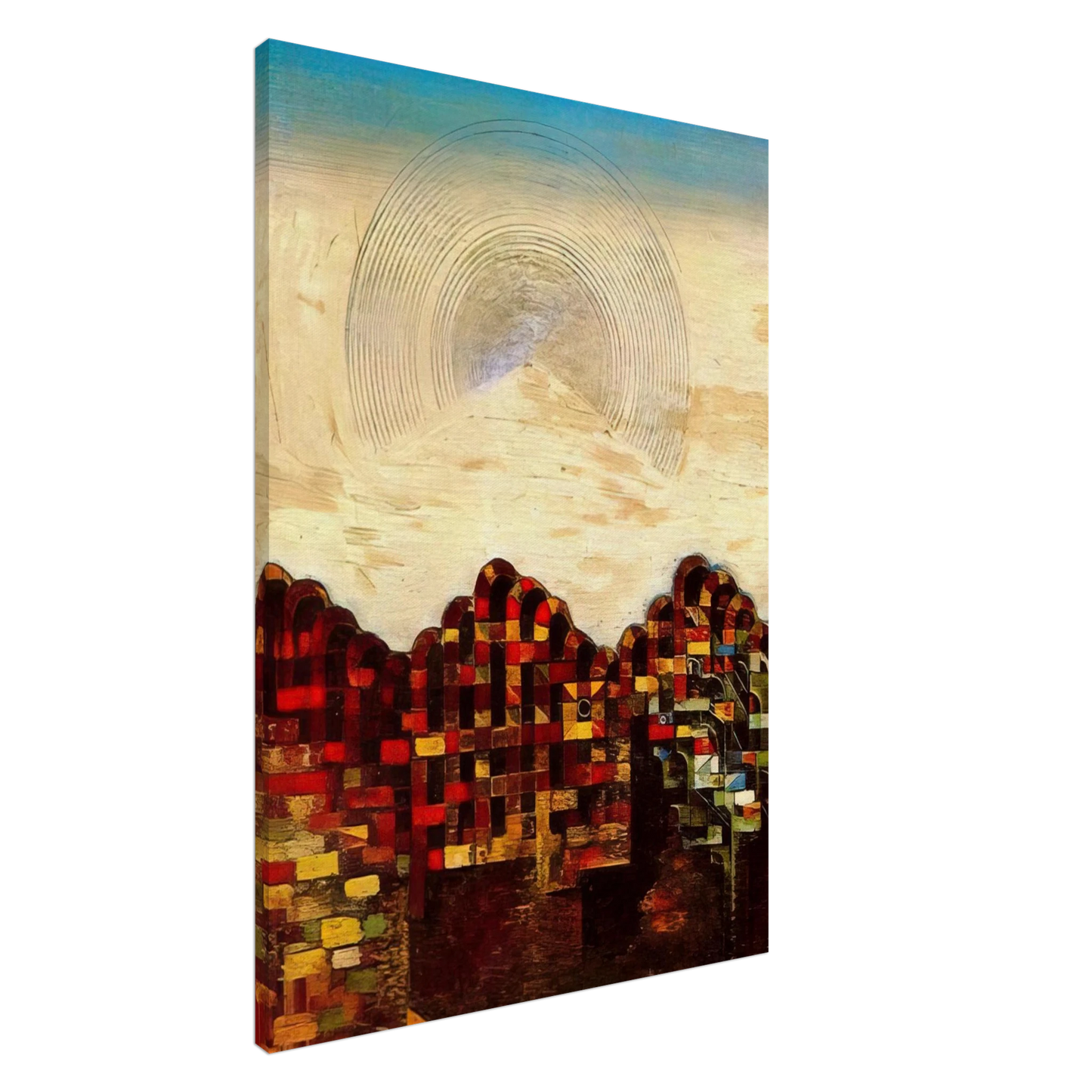 Max Ernst - Paris dream Canvas - 20x30 cm / 8x12 inches-canvas