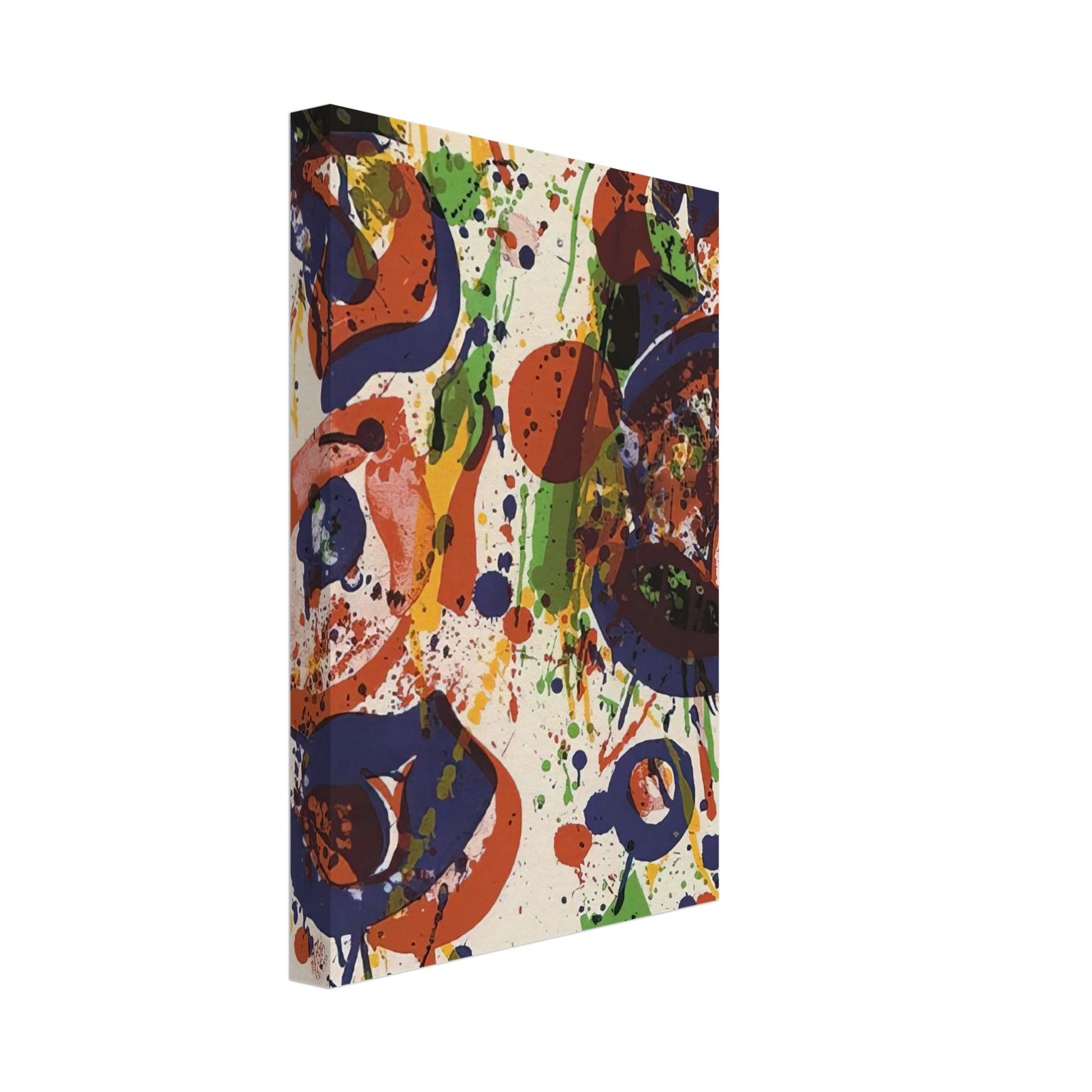 Sam Francis - Untitled  from Pasadena Box   Lembark L59  Canvas - 70x100 cm / 28x40 inches-canvas
