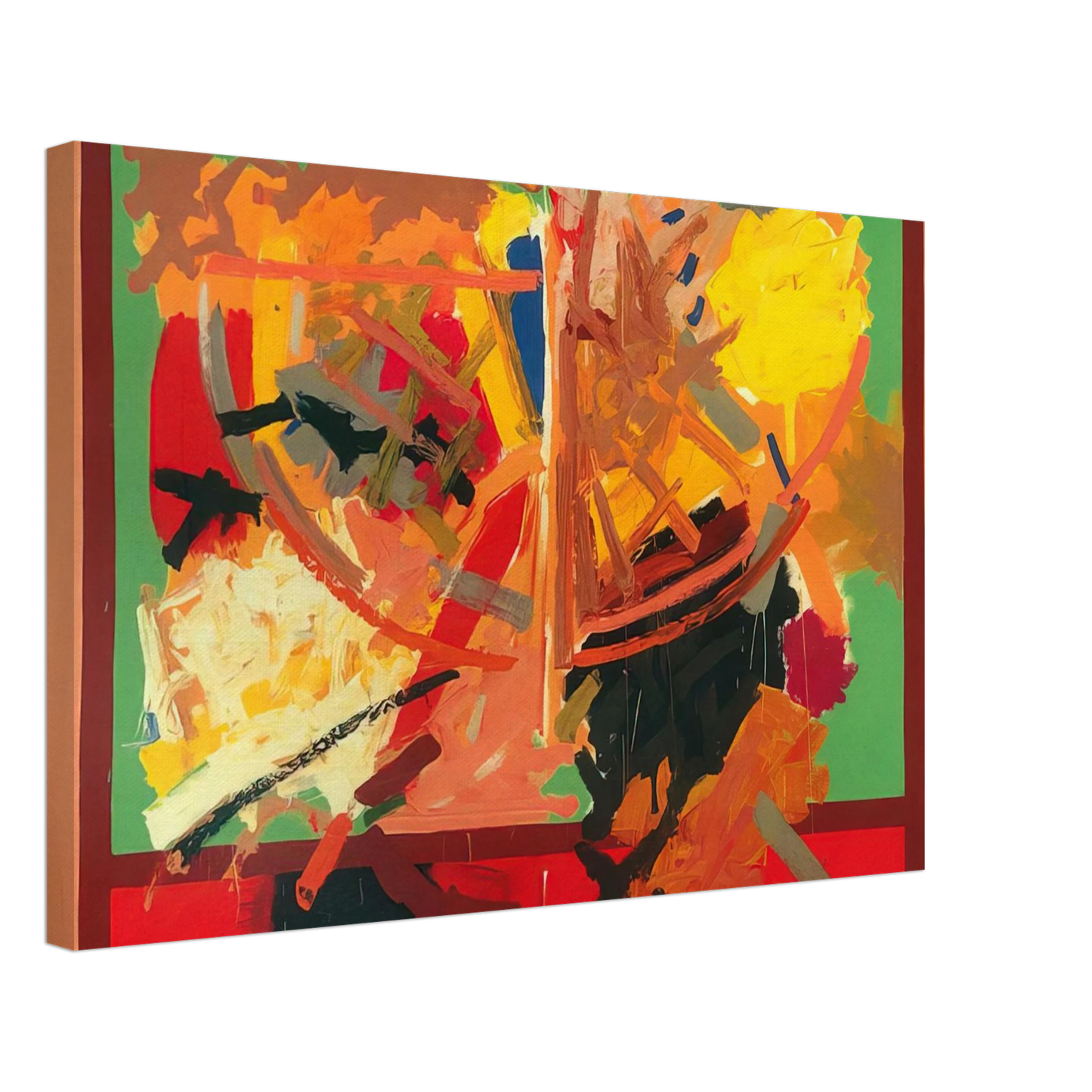 John Ferren - Greenock - 1958 Canvas - 40x60 cm / 16x24 inches-canvas