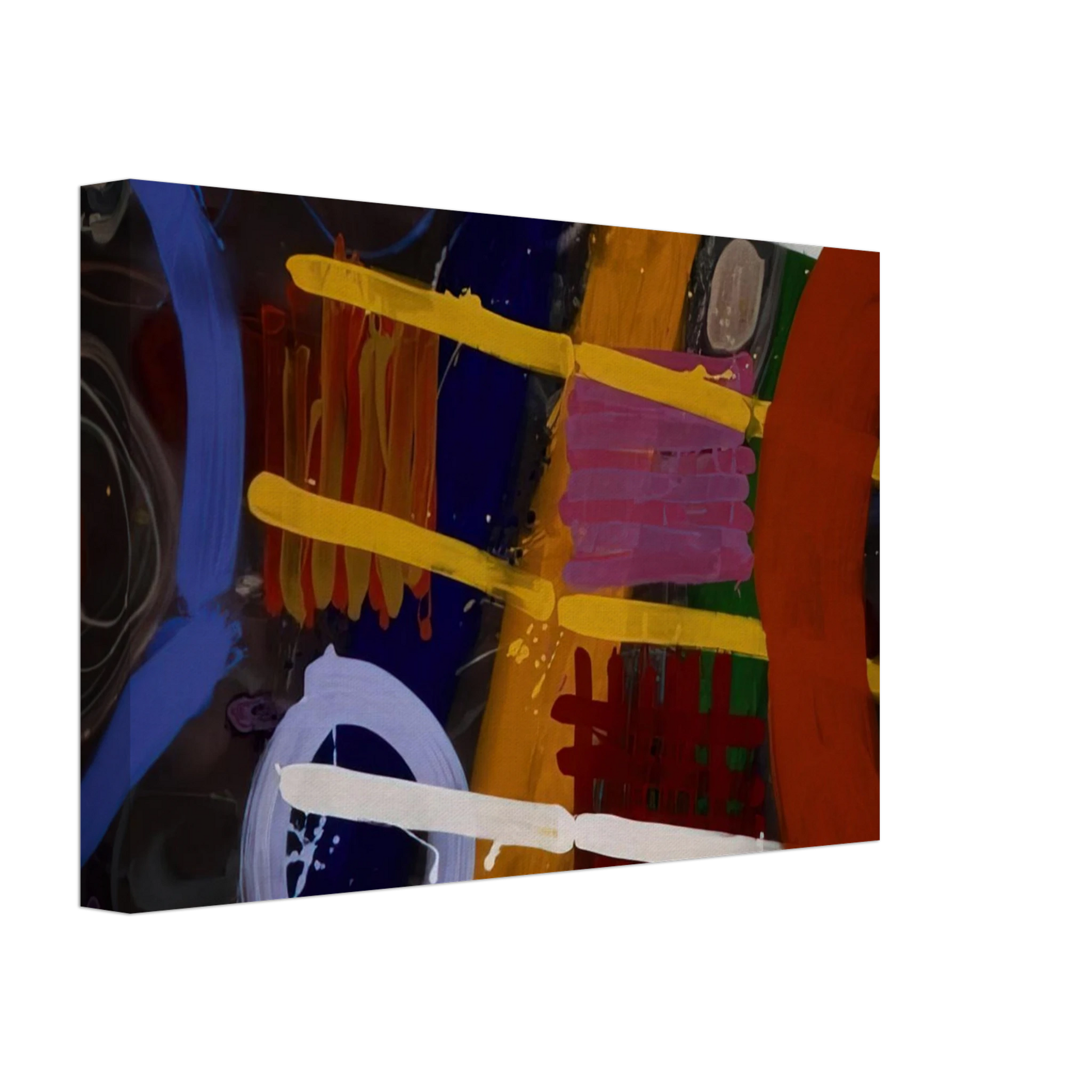 Albert Irvin - Buchanan - 1987 Canvas - 40x60 cm / 16x24 inches-canvas