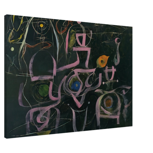 Bradley Walker Tomlin - Number 3 - 1948 Canvas - 20x30 cm / 8x12 inches-canvas