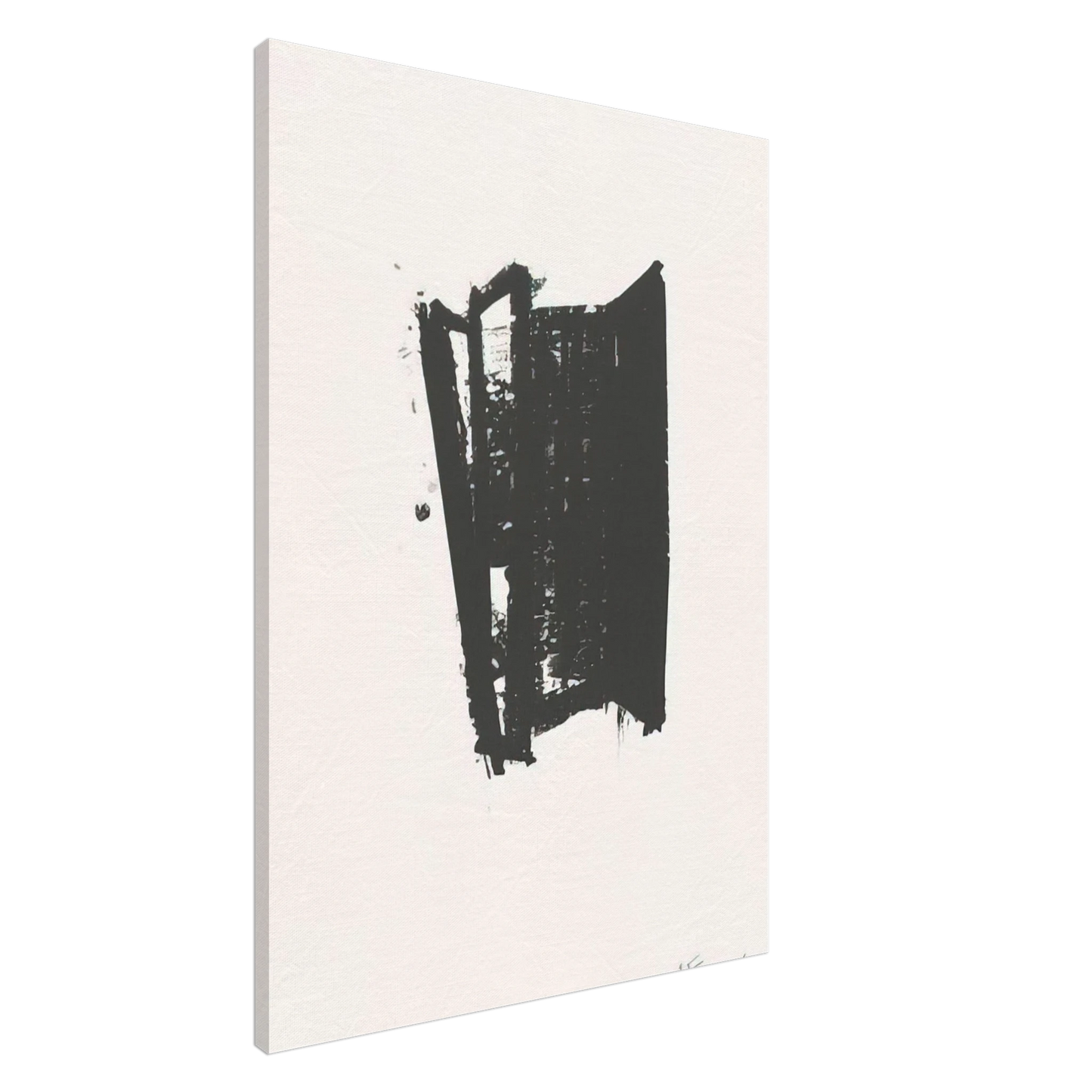 Richard Serra - SKETCH 6 1981 Canvas - 20x30 cm / 8x12 inches-canvas