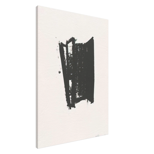 Richard Serra - SKETCH 6 1981 Canvas - 20x30 cm / 8x12 inches-canvas