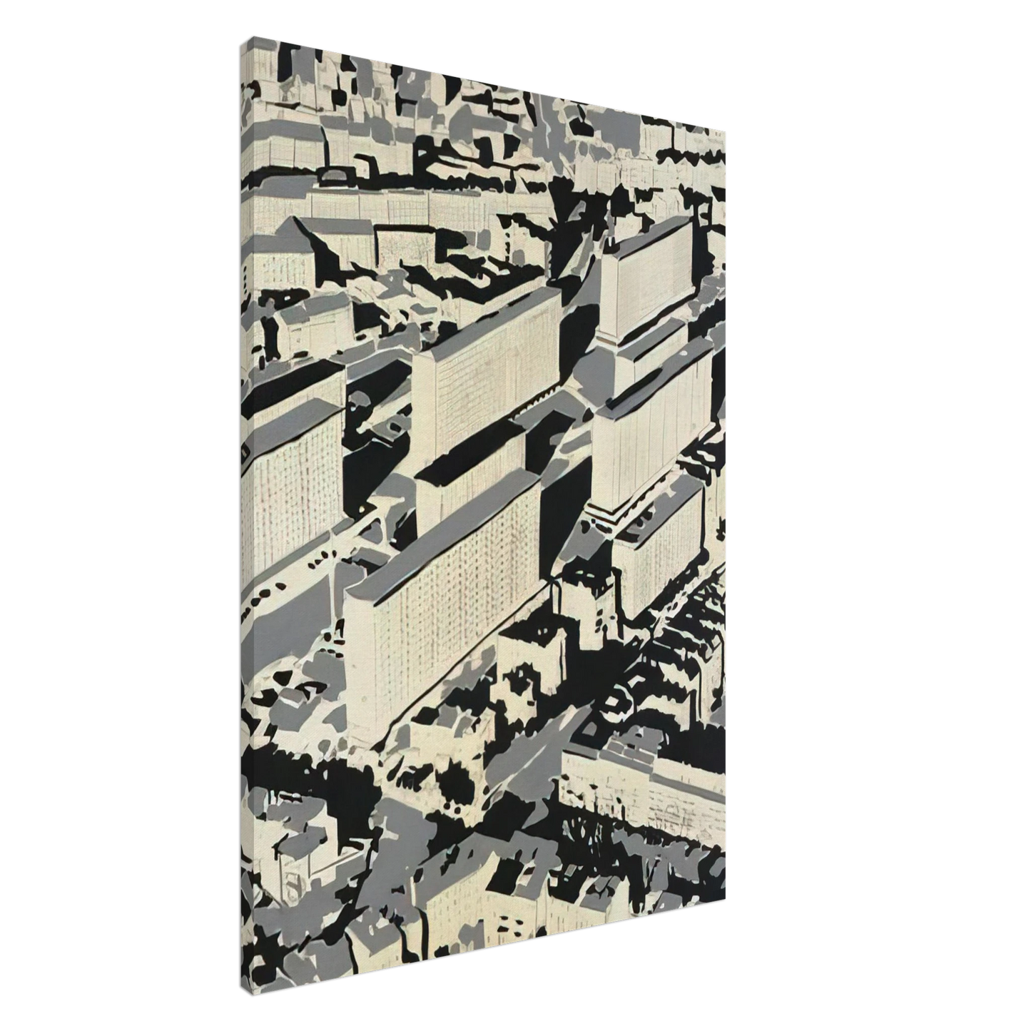 Gerhard Richter - OWNSCAPE HA 1968 Canvas - 20x30 cm / 8x12 inches-canvas