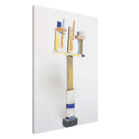 Esteban Vicente - DIVERTIMENTO 1995 1 Canvas - 20x30 cm / 8x12 inches-canvas